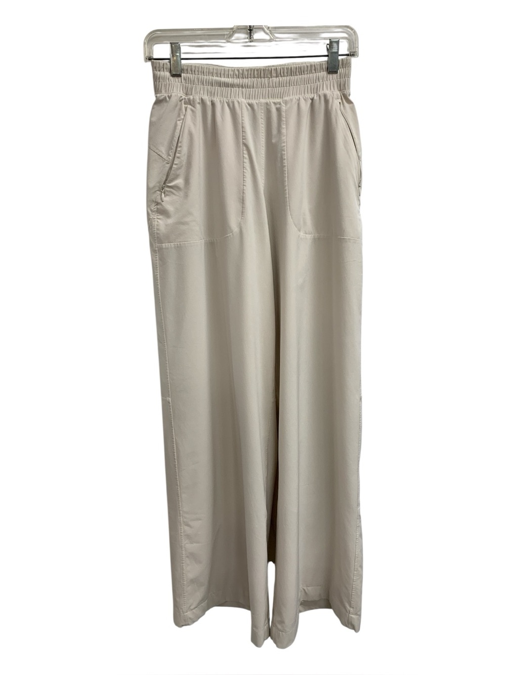 lululemon athletica Men's Wide-Leg Elastic Waist Pants in Light Beige size 4